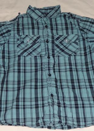 Летняя рубашка с коротким рукавом