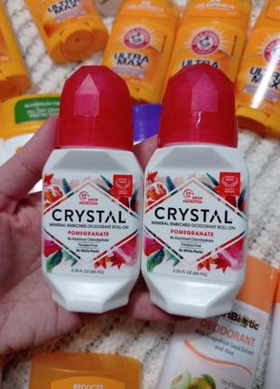 Натуральний кульковий дезодорант з гранатом, 66 мл