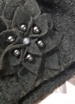 Тепла шапочка, берет 4