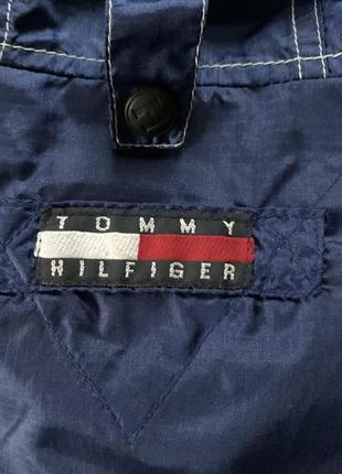 Чоловічий вінтажний анорак tommy hilfiger4 фото