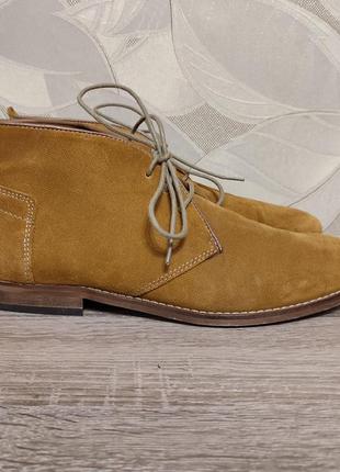 Чоловічі шкіряні черевики h by hudson size 41