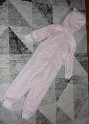Тепленький человечек пижама f&f на 2-3 года рост 98 см3 фото