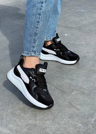 Кросівки puma rs-x ‘black’ кроссовки