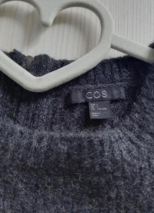 Стильный шерстяной свитер cos8 фото