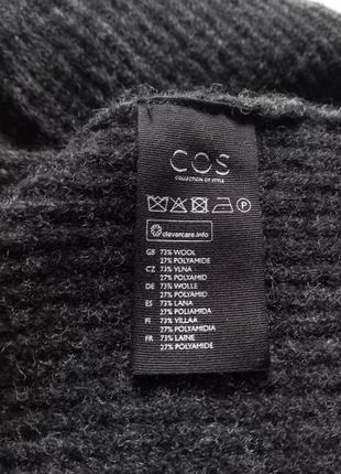 Стильный шерстяной свитер cos9 фото