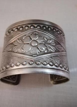 Браслет ссср мельхиор с посеребрением.