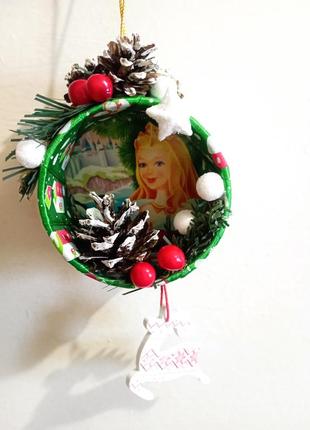 Новорічна іграшка на ялинку, новорічні сувеніри, новорічні подарунки