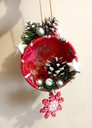 Новорічна іграшка на ялинку, новорічні сувеніри, новорічні подарунки