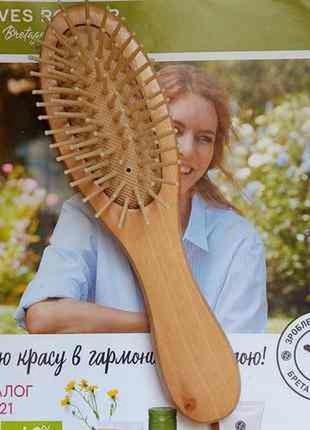 Расчёска щетка для волос ив роше yves rocher 16,2×4,5 см расческа