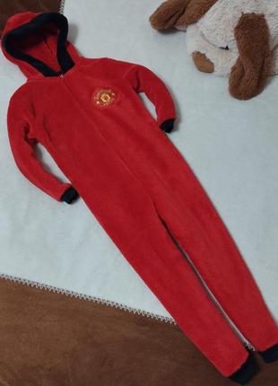 Теплий махровий, плюшевий сліп, чоловічок, піжама для хлопчика