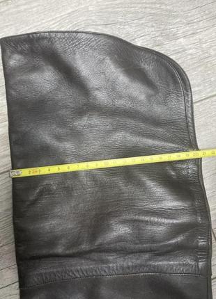 Ботфорди натуральна шкіра італія