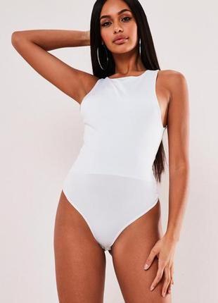 Боді білого кольору missguided