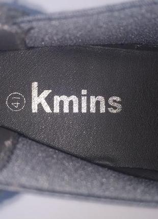 Замшеві жіночі демі-черевики kmins - 41 р - іспанія5 фото