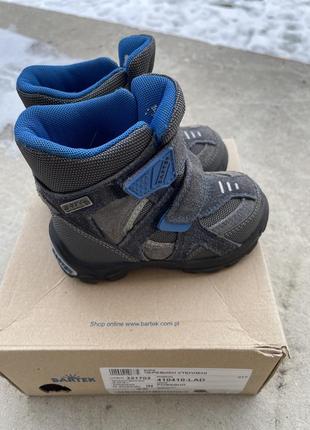 Детские зимние ботинки/ботинки bartek размер - 22