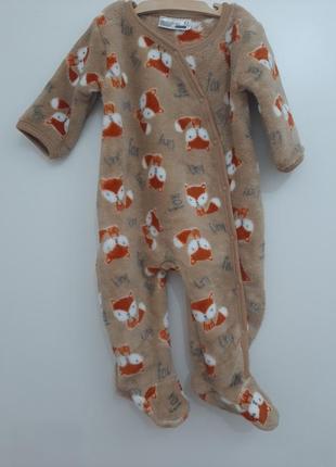 Теплая кингуруми на малыша