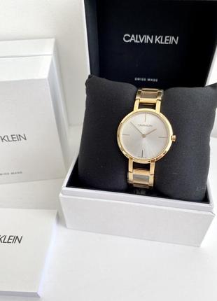 Calvin klein женские наручные брендовые часы кельвин кляйн оригинал на подарок жене подарок девушке5 фото