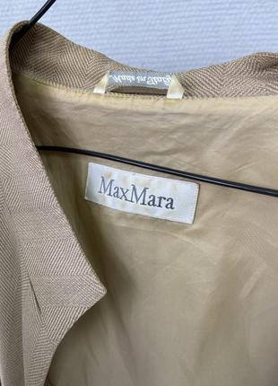 Тренч плащ жакет накідка максмара макс мара maxmara бежевий жіночий люкс бренд2 фото