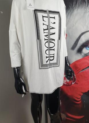 Новая блуза/туника оверсайз р.l/xl