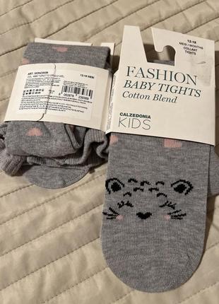 Колготки calzedonia fashion baby 12-18 місяців 78-84 см