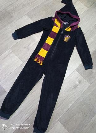 Теплый кигуруми, комбинезон, слип, пижама