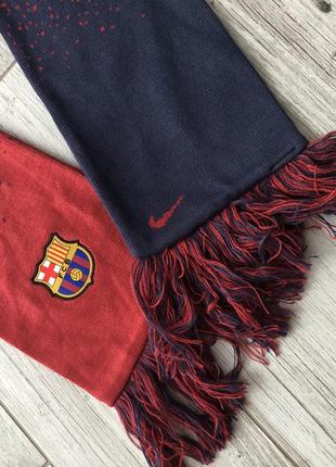 Футбольний шарф nike | fc barcelona