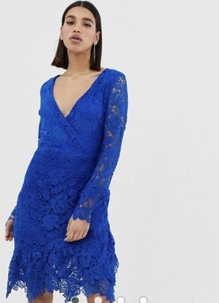 Asos святкова синя сукня плаття 38 м3 фото