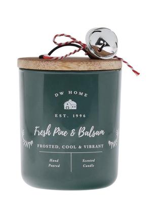 Ароматическая свеча dw home fresh pine & balsam