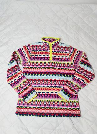 Флісова тепла кофта, на замочку на ріст 152-158