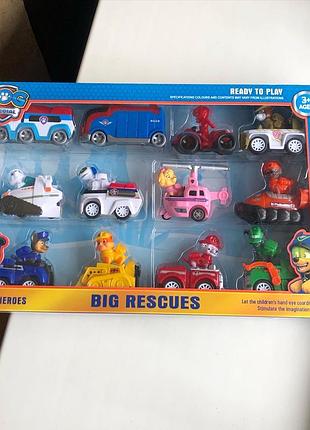 Щенячий патруль 12в1 / набір щенячий патруль / купити щенячий патруль / скай / райдер