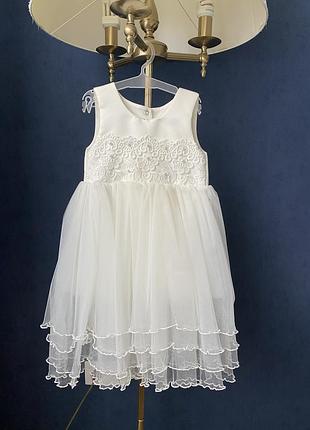 Нарядна сукня для дівчинки, святкова сукня, р. 3-4 роки
