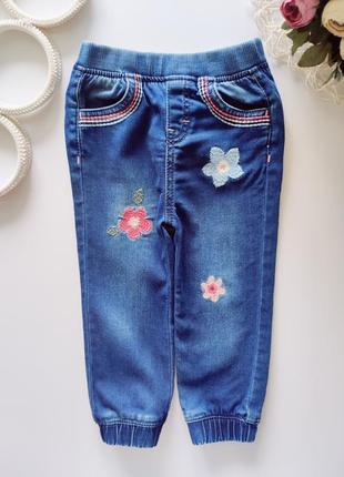 М'які джинси на гумці  артикул: 132501 фото