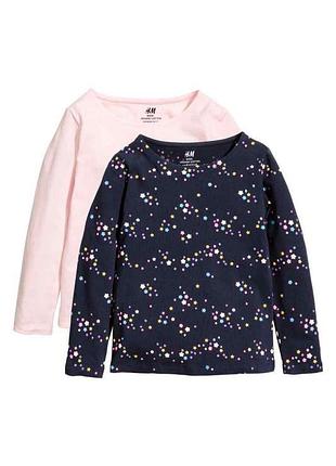Комплект базових лонгсливів h&m, 92 см