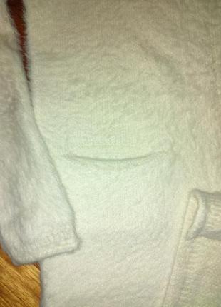 Удлиненный свитер с карманами2 фото