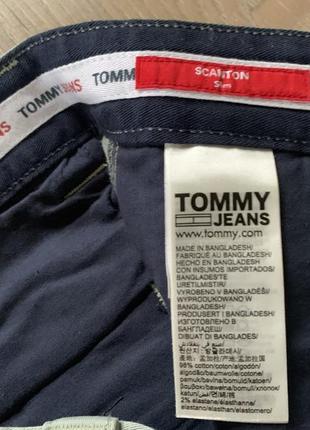 Мужские кежуал хлопковые шорты tommy hilfiger7 фото