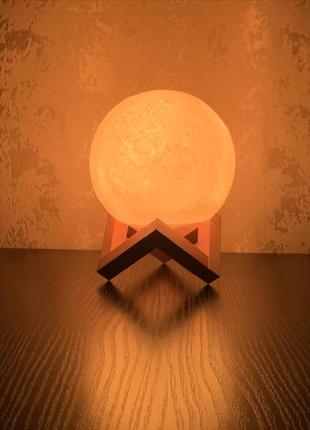 3d moon light світильник