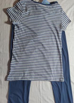 Жіночий комплект футболка та штани blue motion, розмір xs (34)3 фото