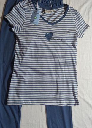 Жіночий комплект футболка та штани blue motion, розмір xs (34)4 фото