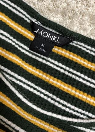 Жіноча кофта в смужку monki2 фото