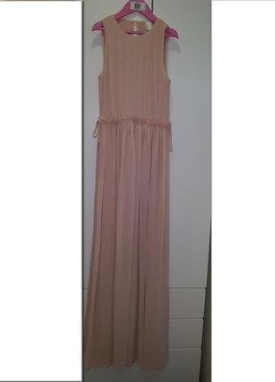 Длинное шифоновое платье h&m