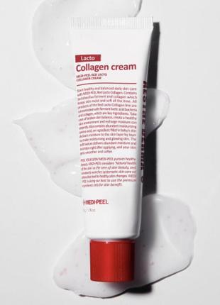 Крем с лактобактериями и коллагеном medi​-peel red lacto collagen cream 50 g4 фото