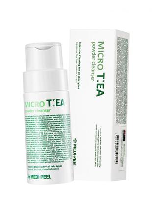 Пудра энзимная для умывания с чайным деревом medi-peel micro tea powder cleanser 70 g2 фото