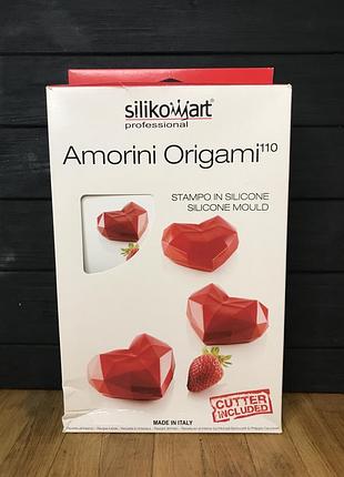 Силиконовая форма silicomart amorini origami