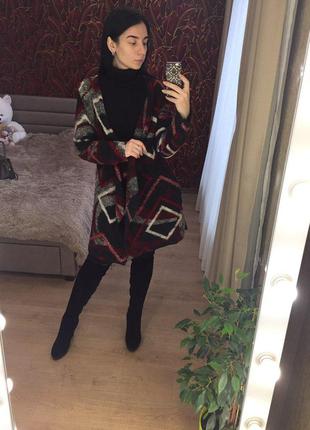 Тепле пончо (накидка, кардиган) (italy)