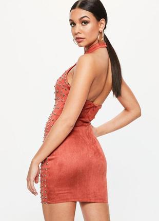 Платье в заклепках от missguided2 фото