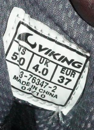 Viking - шкіряні трекінгові водостійкі термо черевики.6 фото