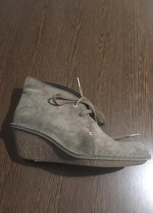 Замшеві черевики,сlark's, marsden lily3 фото