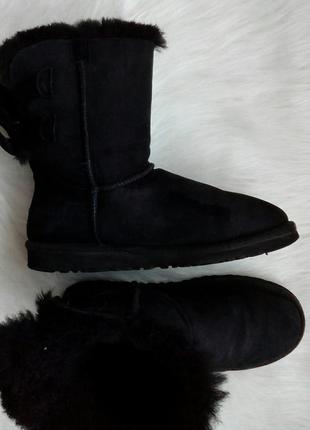 Сапоги ugg australia bailey bow corduroy оригинал4 фото