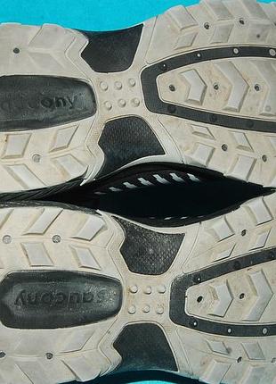 Saucony кроссовки 46 размер черные 3