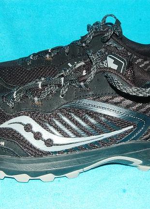 Saucony кроссовки 46 размер черные 5