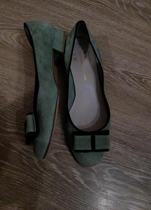 Туфли италия,бархатная нежная замша3 фото